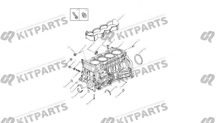 Блок цилиндров [JLD-4G20-A45\A017] Geely