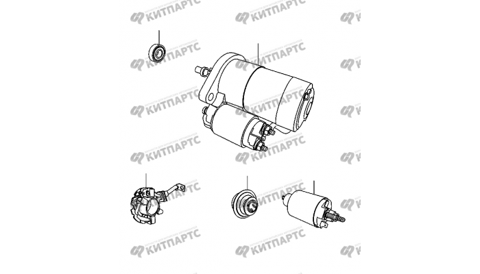 Стартер Chery Amulet (A15)