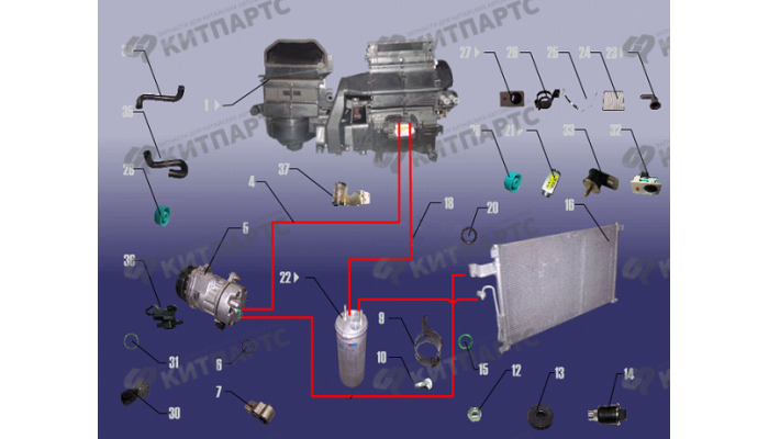 Система кондиционирования Chery