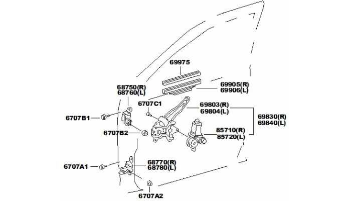 Стеклоподъемник и петли задней двери FAW V5